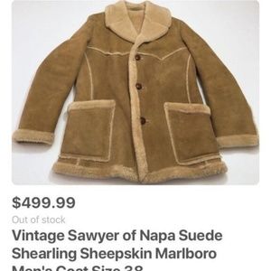 VINTAGE SAWYER OF NAPA COAT